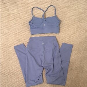 2-piece baby blue Lululemon Set